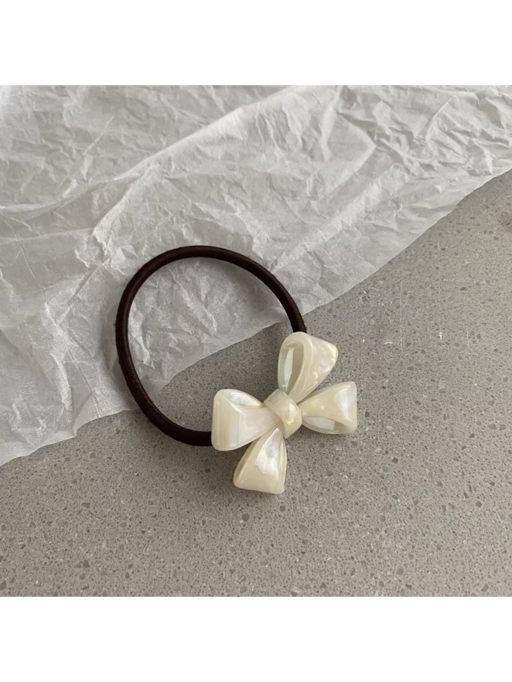 Gifty - Cute Acetate Bow Hair Tie