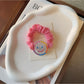 Gifty - Cute Acrylic Bear Smiley Flower Hair Tie