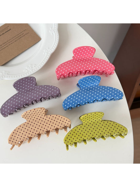 Beau - Sweet Style Polka Dot Hair Claw Clip