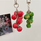 Keypus - Cute Fruit Apple Keychain Bag Charm
