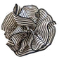 Gifty - Striped Scrunchie Hair Ring