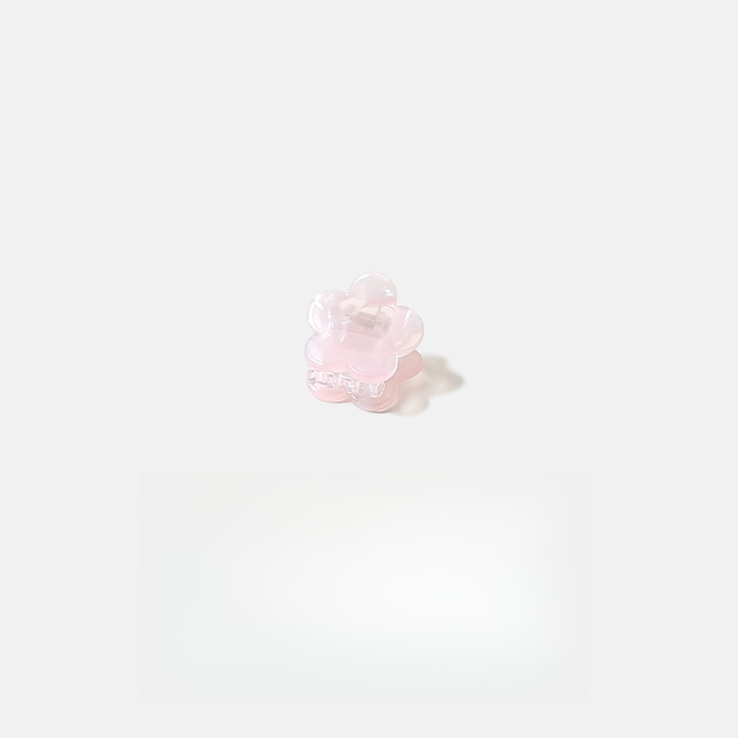 Beau - Acetate Flower Side Styling Claw Clip