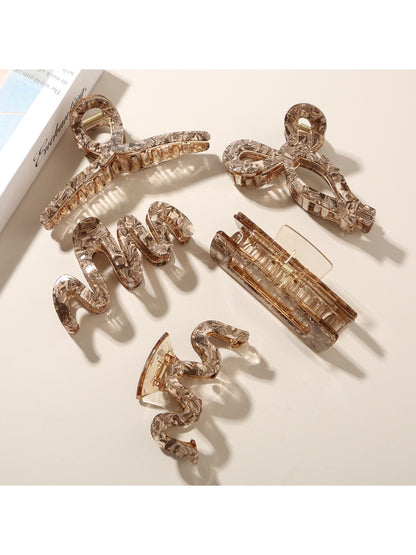 Beau - Vintage Geometric Claw Clip