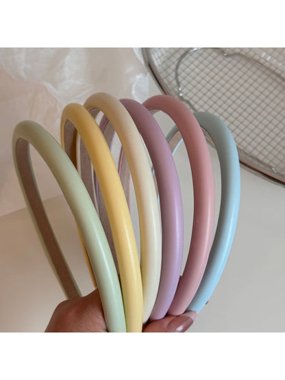Gifty - Simple Irregular Edge PU Leather Headband