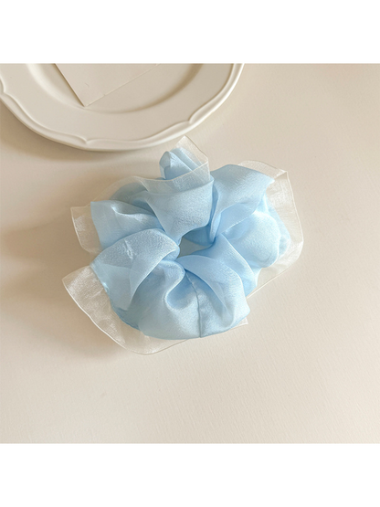 Gifty - Ruffled Minimal Solid Scrunchie