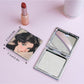 Mirroray - Cute Girl Print Folding Makeup Mirror