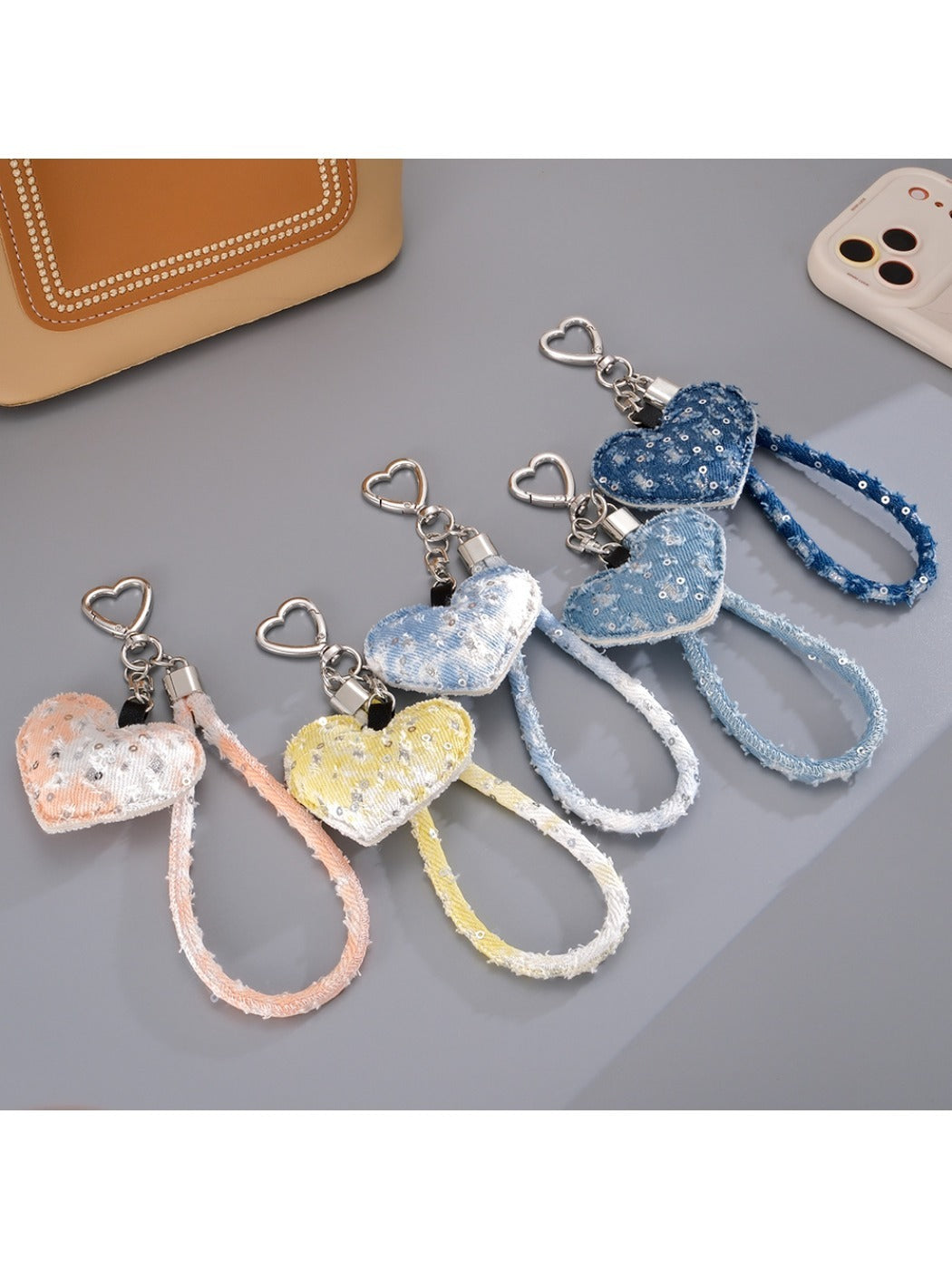 Keypus - Denim Wrist Strap Phone Lanyard