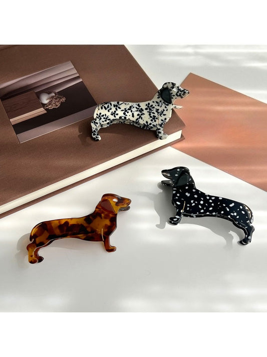 Beau - Cute Dachshund Hair Clip