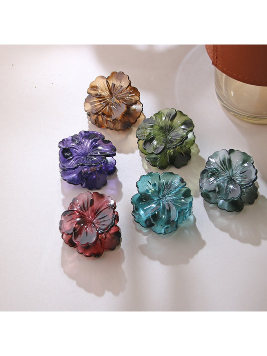 Beau - Elegant Ombre Floral Hair Claw