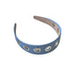Gifty - Denim Look Round Eyelet Detail Women's Headband