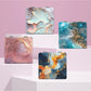 Mirroray - Abstract Pattern PU Folding Makeup Mirror