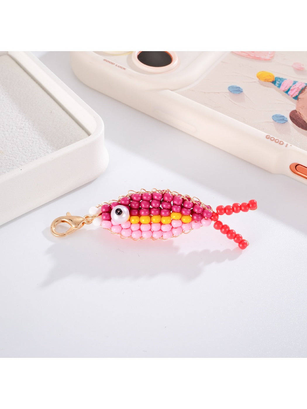 Keypus - Small Colorful Fish Keychain Bag Decor