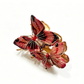 Beau - Sweet Butterfly Accent Alloy Hair Clip