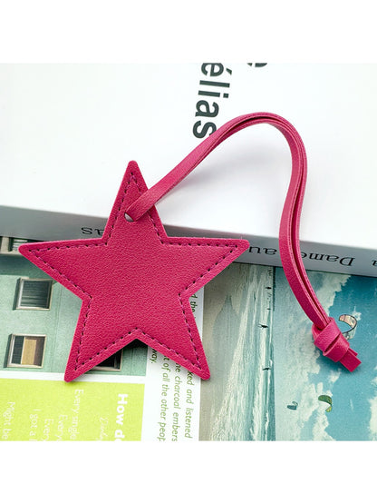 Keypus - Minimalist Five-Point Star Bag Charm Keychain