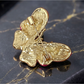 Brovia - Butterfly Shape Alloy Accent Brooch