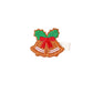 Beau - Christmas Cute Fox and Bell Hair Clip Set