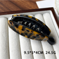 Beau - Curved Tortoiseshell Pattern Acetate Banana Clip