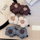 Beau - Knitted Flower Shaped Banana Hair Clip