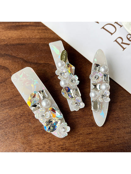 Beau - Modern Minimalist Embellished Side Hair Clip