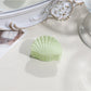 Beau - Textured Plastic Seashell Silhouette Claw Clip