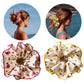 Gifty - Floral Print Double Layer Scrunchie Sweet