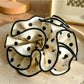Gifty - Solid Color Polka Dot Ruffle Scrunchie