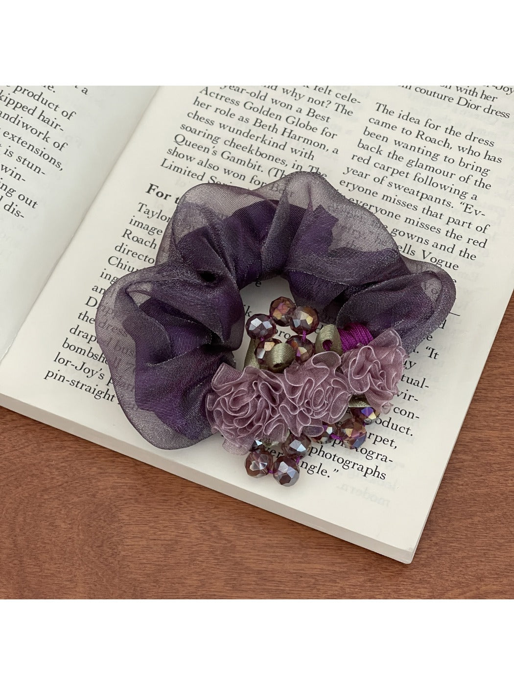 Gifty - Sheer Scrunchies High Elastic Hair Ties