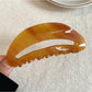 Beau - Vintage Half Circle Hollow Out Claw Clip