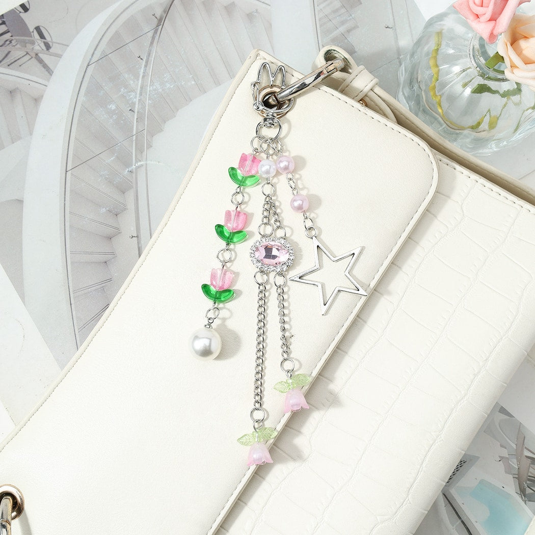 Keypus - Sweet Style Star Tulip Keychain