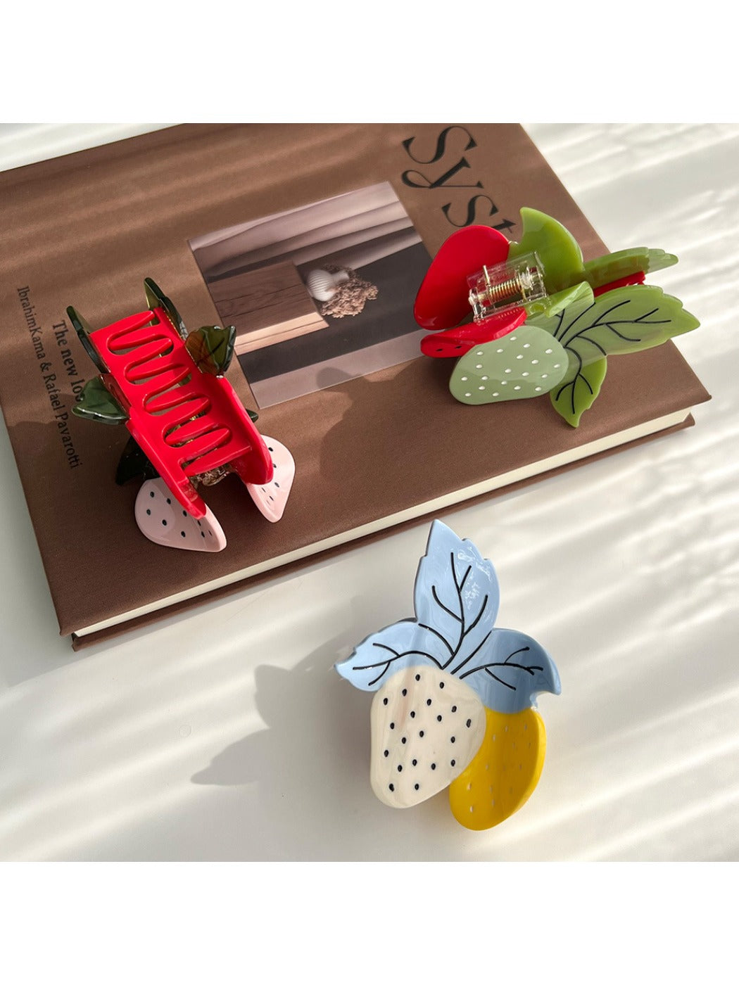 Beau - Acetate Fruit Shaped Hair Clip