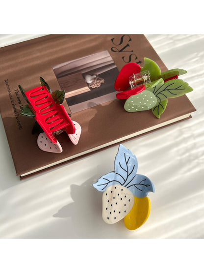 Beau - Acetate Fruit Shaped Hair Clip