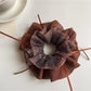 Gifty - Dark-Toned Plaid Pattern Scrunchie