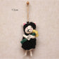Fletery - Cute Sheep Hanging Ornament 3D Plush Doll