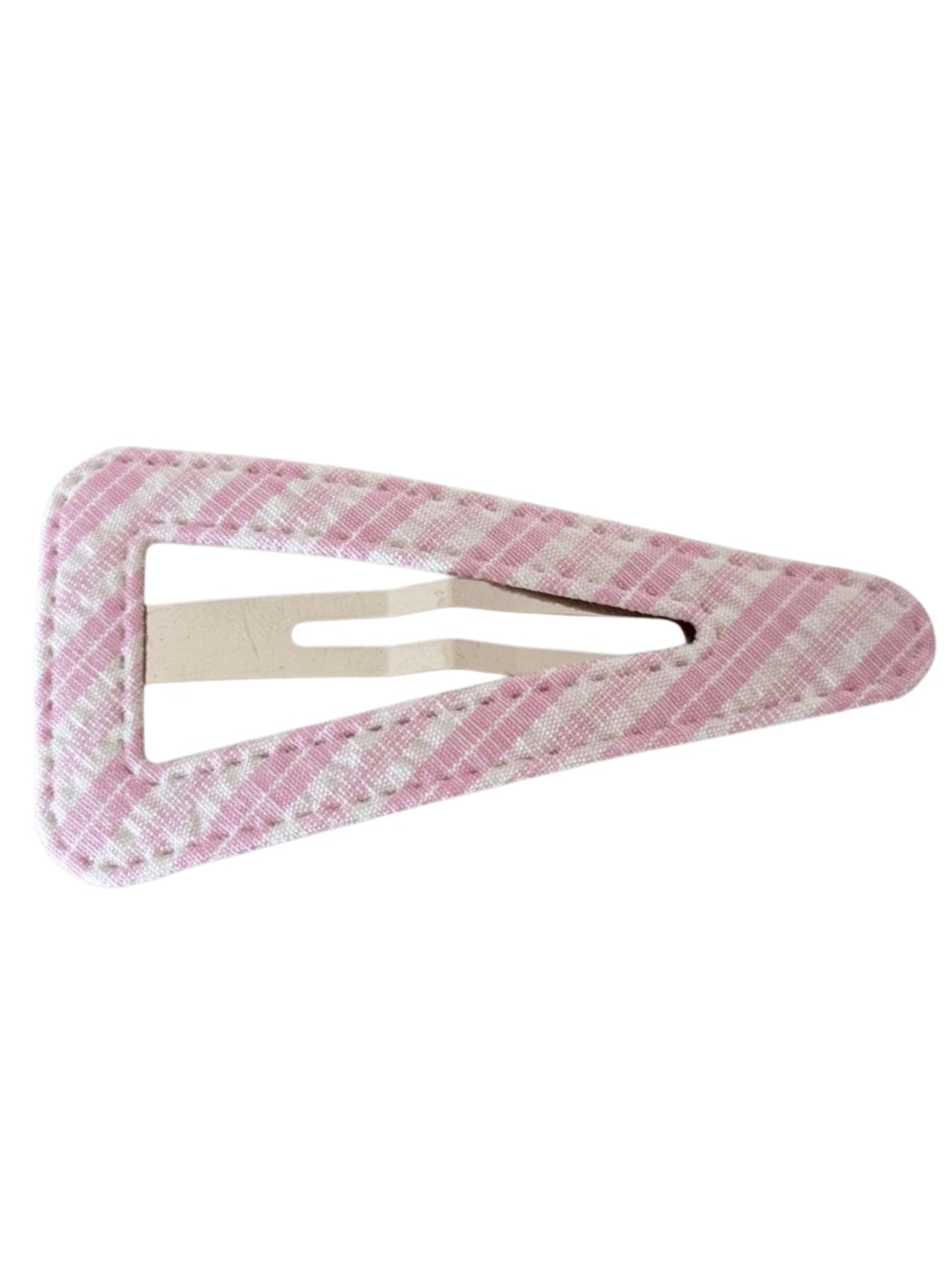 Beau - Fabric Cutout Triangle Hair Clip
