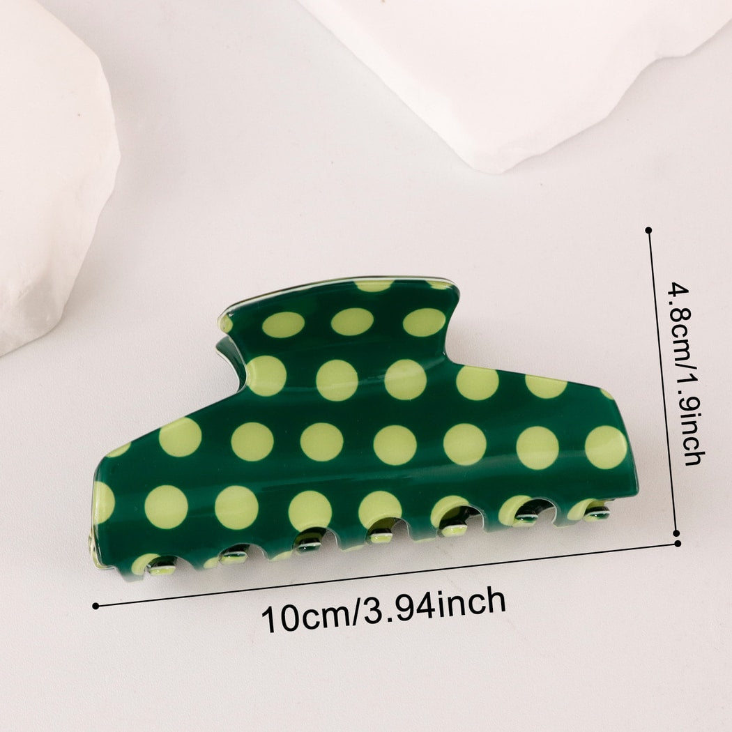 Beau - Simple Sweet Polka Dot Claw Clip