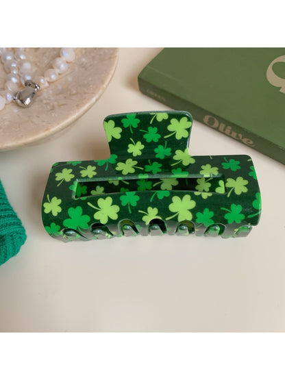 Beau - Cute Simple Green Hair Clip