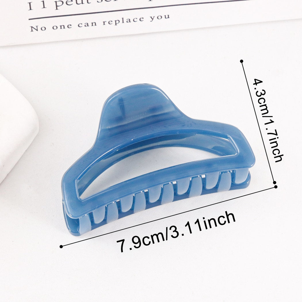 Beau - Simple Pastel Hollow Geometric Claw Clip