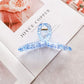 Beau - Polka Dot Plastic Ribbon Shape Claw Clip