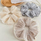 Gifty - Lace Ruffle Mesh Polyester Hair Scrunchie