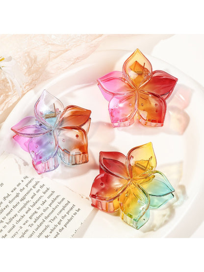 Beau - Five Leaf Flower Gradient Hair Clip