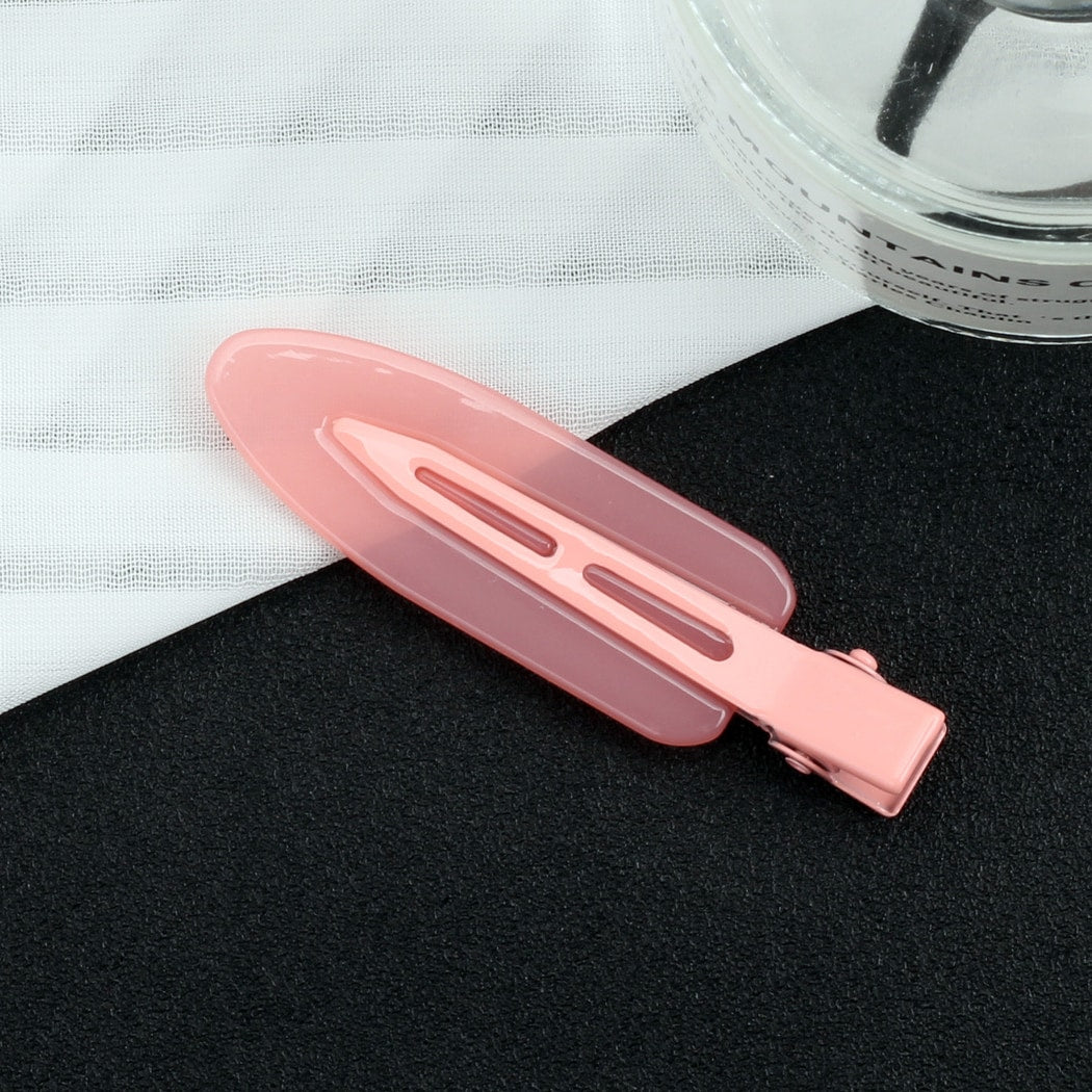 Beau - Solid Color Jelly Color Creaseless Hair Clip