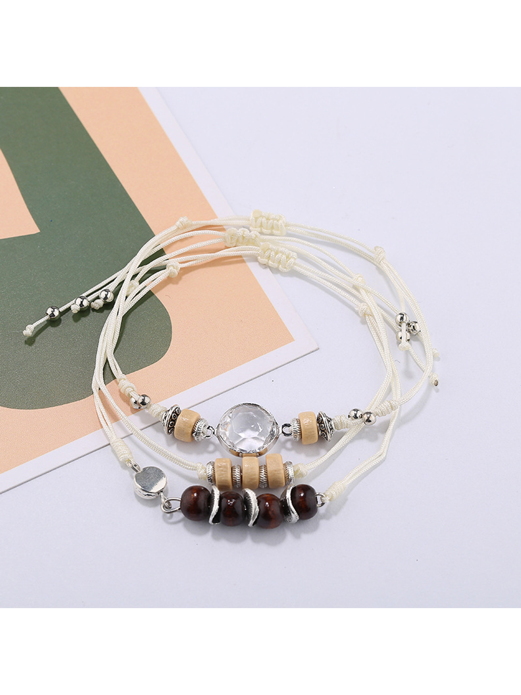 Lovra - Bohemian Beaded Layered Strand Bracelet