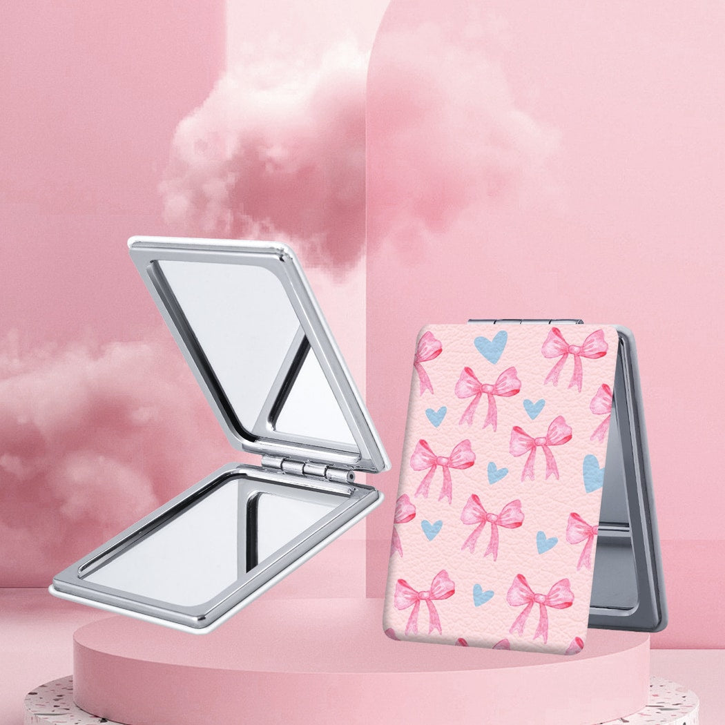 Mirroray - Foldable Fruit Print Portable Makeup Mirror