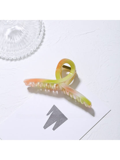 Beau - Chic Ombre Crisscross Hair Claw Clip