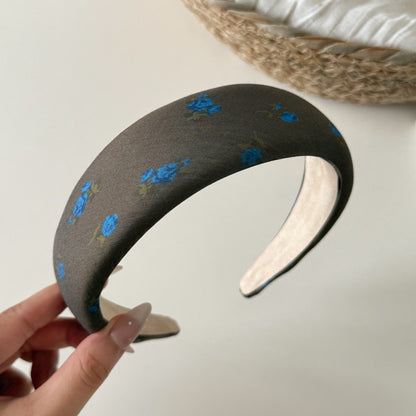 Gifty - Vintage Floral Pattern Fabric Look Headband