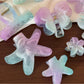 Beau - Women's Plastic Alloy Star Hair Claw Clip