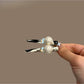 Beau - Round Bead Metal Side Bangs Hair Clip