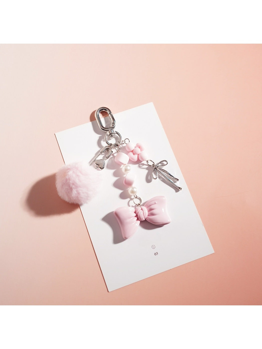 Keypus - Playful Bow Themed Keychain