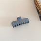 Beau - Square Acrylic Metal Hair Claw Clip