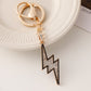 Keypus - Hip Hop Style Lightning Shaped Keychain